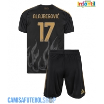 Camisa de time de futebol Juventus Kerim Alajbegovic #17 Replicas 3º Equipamento Infantil 2026-27 Manga Curta (+ Calças curtas)